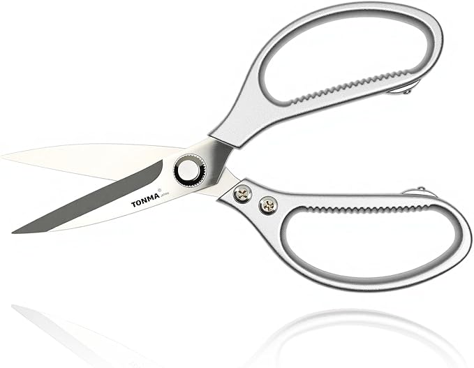 TONMA Japanese Kitchen Scissors All Purpose Heavy Duty Kitchen Shears by TONMA%C2%AEJP