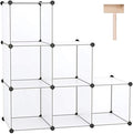 C&AHOME Cube Storage Organizer, 6-Cube Shelves Units, Closet Cabinet, DIY by CAHOME