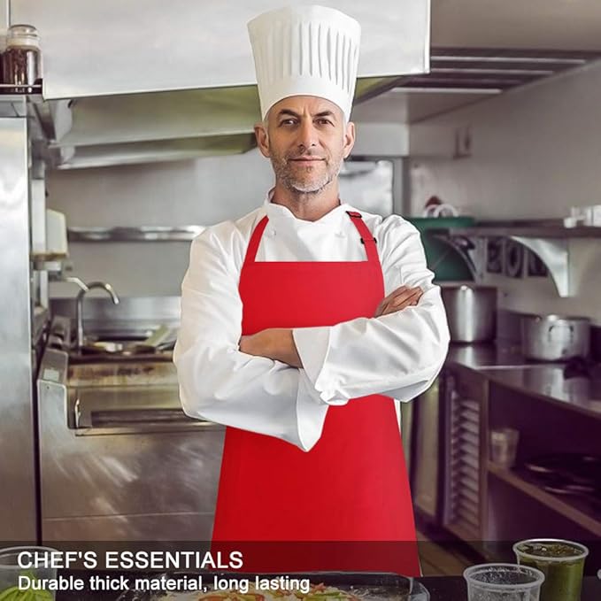 Jubatus 2 Pack 100% Cotton Aprons - Image 4