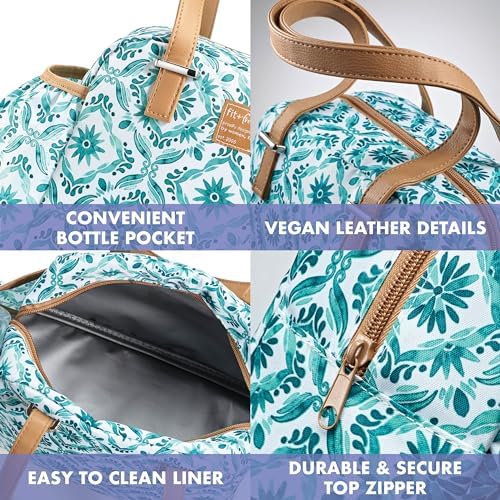 Fit & Fresh Insulated Leakproof & Stain-Resistant Large Lunch Box For