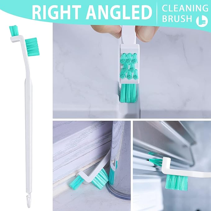 Small Cleaning Brushes Set, Tiny Detail Scrub Cleaner Tool Gadget Kitchen - Image 4