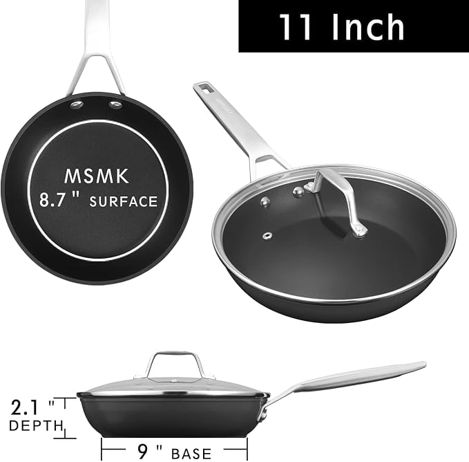 MsMk 11 Inch Nonstick Frying Pan - Image 8