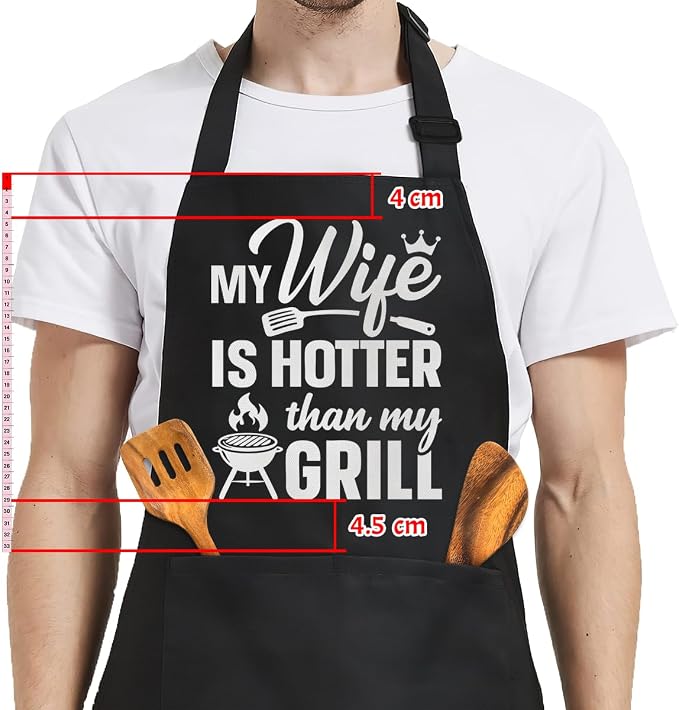 SANDJEST Funny Mens Aprons - Image 8