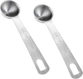 Measuring Spoons, Small Metal Teaspoons by Mozeat+Lens