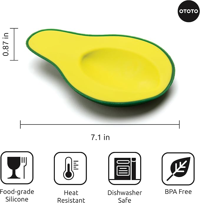 OTOTO Avocado Spoon Rest for Stove Top - Image 5