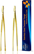 JETKONG 2 Pcs 9-Inch Cooking Tweezers Stainless Steel Food Tweezers Kitchen by JETKONG