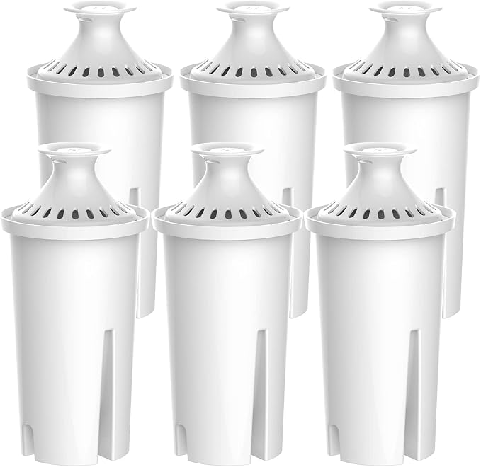 Waterdrop C06 Replacement for Brita® Filters, Dispensers, NSF Certified Pitcher by Waterdrop