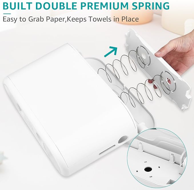 Paper Towel Holder Countertop, Commercial Paper Towel Dispenser, Hand Towel - Image 2