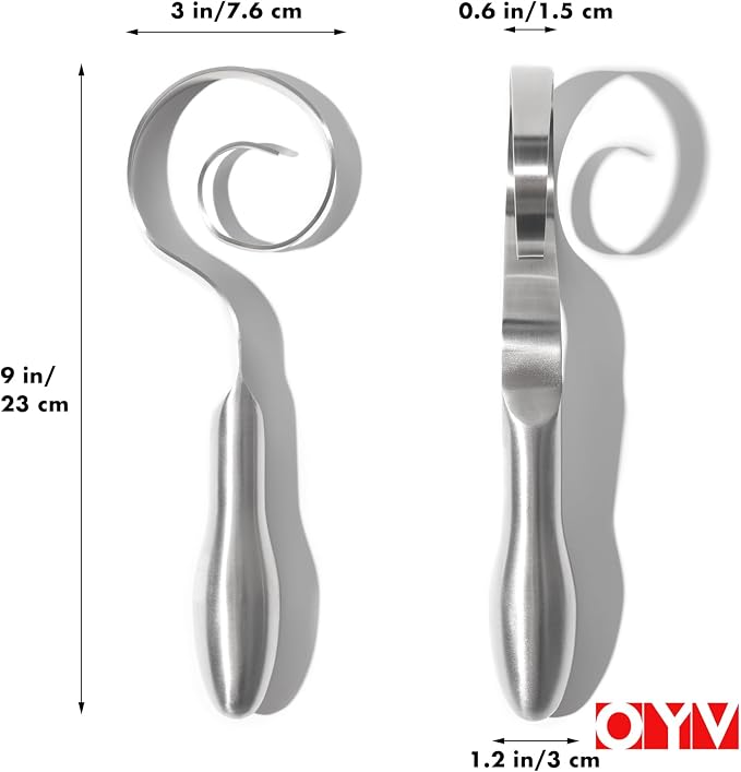 OYV Seamless Dough Whisk, 18/10 Stainless Steel Danish Dough Wisk, Dishwasher - Image 5