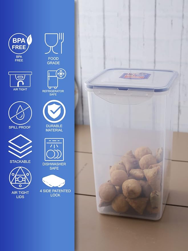 LOCK & LOCK Easy Essentials Food lids/Pantry Storage/Airtight containers - Image 8