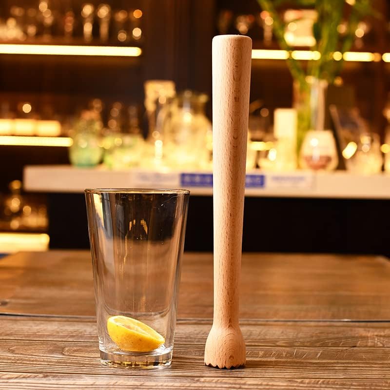 Wooden Muddler for Cocktails 10 Inch