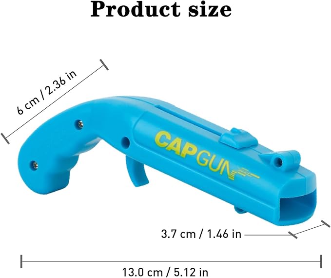 cap gun bottle opener launcher shooter funny shooting gun creative beverage - Image 6