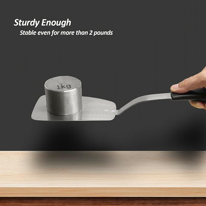 Stainless Steel Flexible Spatula Solid Turner, XiaoZu Thin Metal Spatula - Image 4