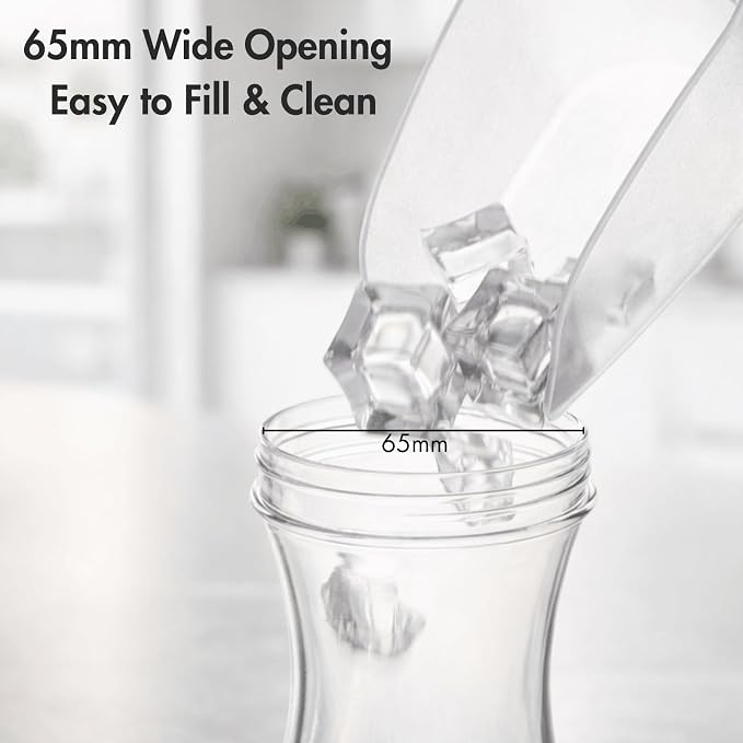 YOUEON 8 Pack 50 Oz Plastic Water Carafe - Image 4