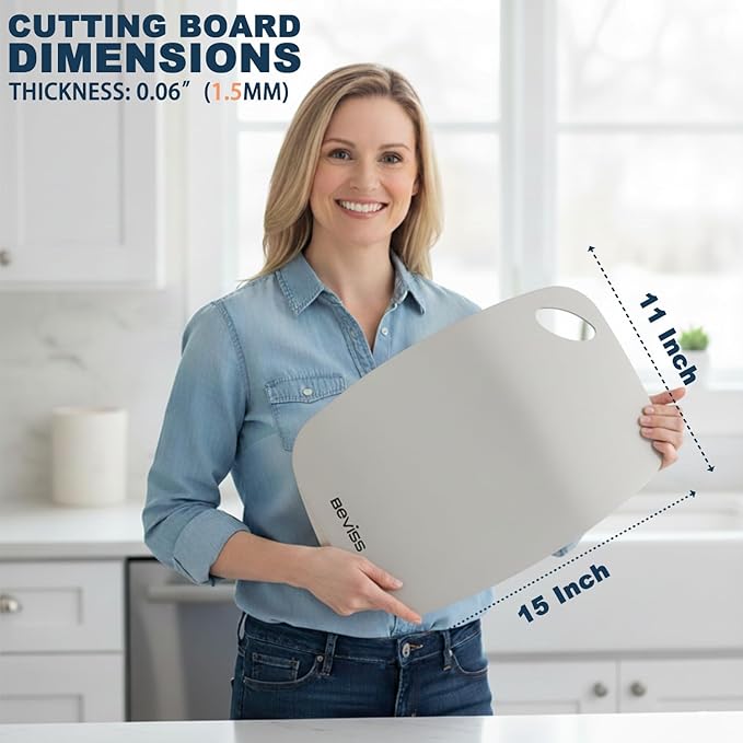 Real 99.85% Pure Titanium Cutting Board Non-Toxic 15" x 11"- BPA Free, - Image 7