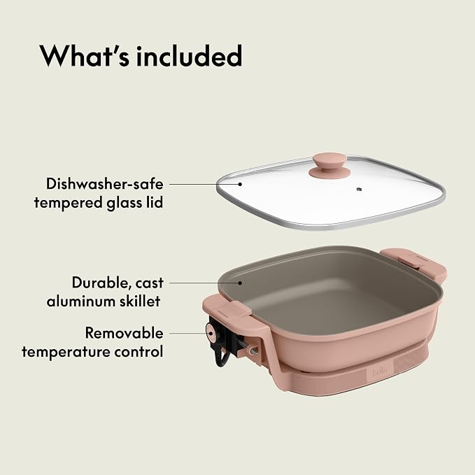 bella Make & Take Electric Skillet, Fits-anywhere™ kitchenware, EverGood™ - Image 6