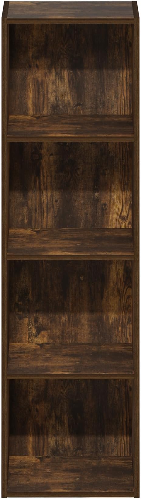 Furinno PASIR Book Shelf, 4-Tier Modern Bookshelf, Open Shelves Bookcase 9 x 12 - Image 8