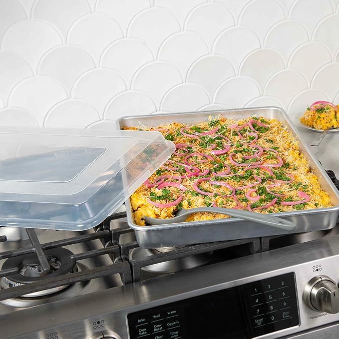 Nordic Ware Extra Large High-Sided Baking Pan, 21.1 x 15 x 2 inches, XL Big - Image 3