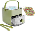 Ice Cube Tray with Lid & Bin Ice Maker by Unknown