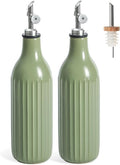 FE FUN ELEMENTS Olive Oil Dispenser Bottle, 19 oz Oil Dispenser by IntoYourHouseOntoYourTable