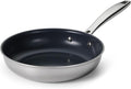 Tramontina Signature 8-Inch Tri-Ply Clad Stainless Steel Small Frying Pan by Tramontina