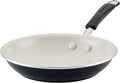 Rachael Ray Cucina Ceramic Nonstick Frying Pan/Skillet, 8.5 Inch Non Stick Open by RachaelRayKitchenware