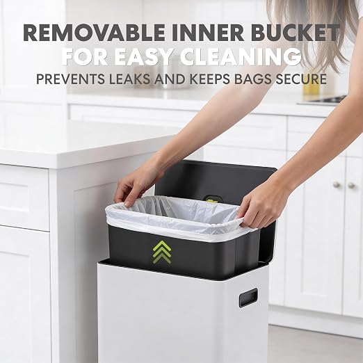 Simpli-Magic Infinity Edge 60 Liter / 16 Gallon Rectangular Hands-Free Extra - Image 6