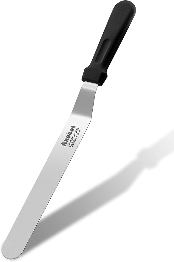 Anaeat Icing Spatula, Professional Cake Angled Offset Spatula by Anaeat