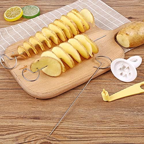 2 Set Tornado Spiral Potato Cutter