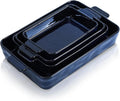 VICRAYS Ceramic Bakeware Set, Porcelain Rectangular Lasagna Pans Casserole Dish by VicraysCeramic