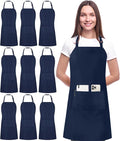 Utopia Kitchen 10 Pack Bib Apron Adjustable by UTOPIAKITCHEN