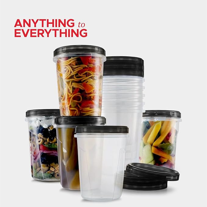 Tafura 10 Pack Leakproof Freezer Containers - Image 6