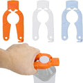 3 Pack Plastic Bottle Cap Opener, 3 in 1 Multi-Purpose Water Bottle Opener by Unknown