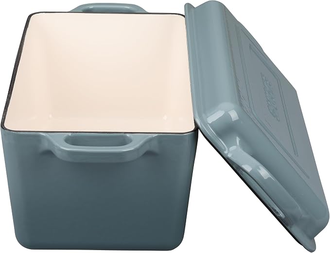 EDGING CASTING Enameled Cast Iron Dutch Oven, Oblong Bread Oven - Image 7
