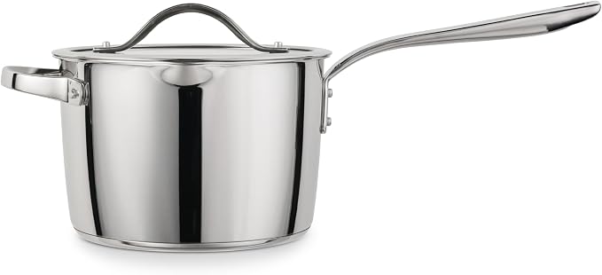 Tramontina Tempo Tri-Ply Base Stainless Steel 4-Quart Sauce Pan - Image 6