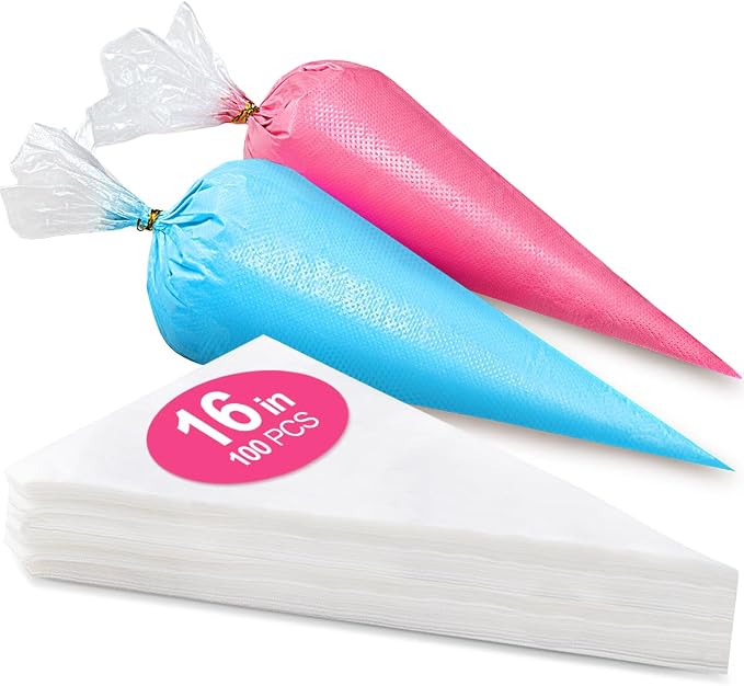 16 Inch Piping Bags Disposable, Frosting Bags, Cake Decorating Bags, Decorating by Wddeevoi