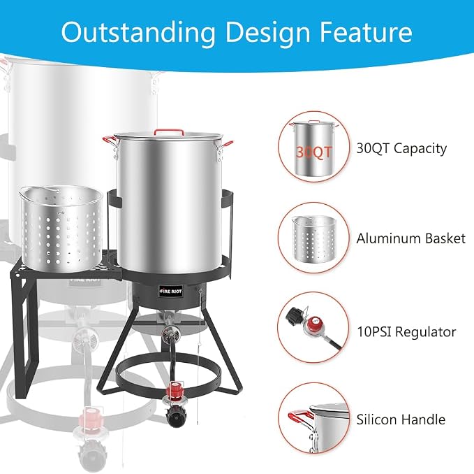 Fire Riot 30Qt Turkey Fryer - Image 5