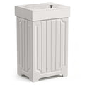 Povrgive Wood Trash Can Cabinet, 13 Gallon Hidden Kitchen Garbage Can by POVRGIVE-GreatDecorForIdealHome