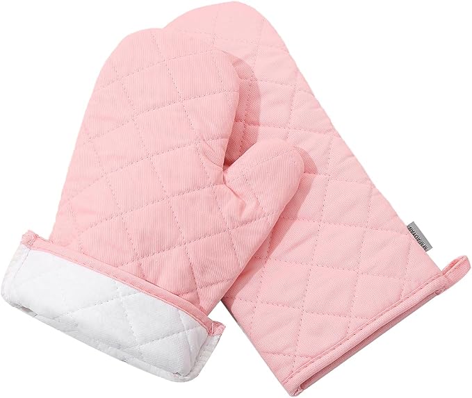 Oven Mitts and Pot Holders 4 pcs Set, High Heat Resistant 500 Degree Extra - Image 5