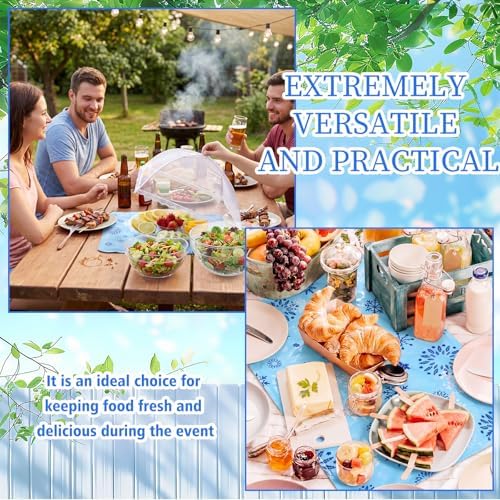 128 Pcs Food Cooling Mats for Buffet, 15.8" x 19.7" 2 Cooling Trays 3