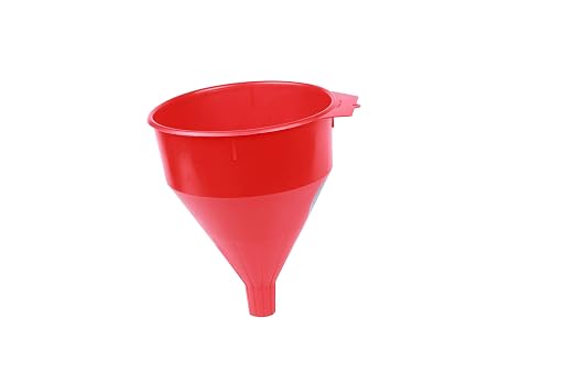 WirthCo 32006 Funnel King Red Polyethylene Funnel - Image 2