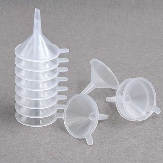 Small Funnel, 2.16inch Clear Plastic Mini Funnels - Image 3