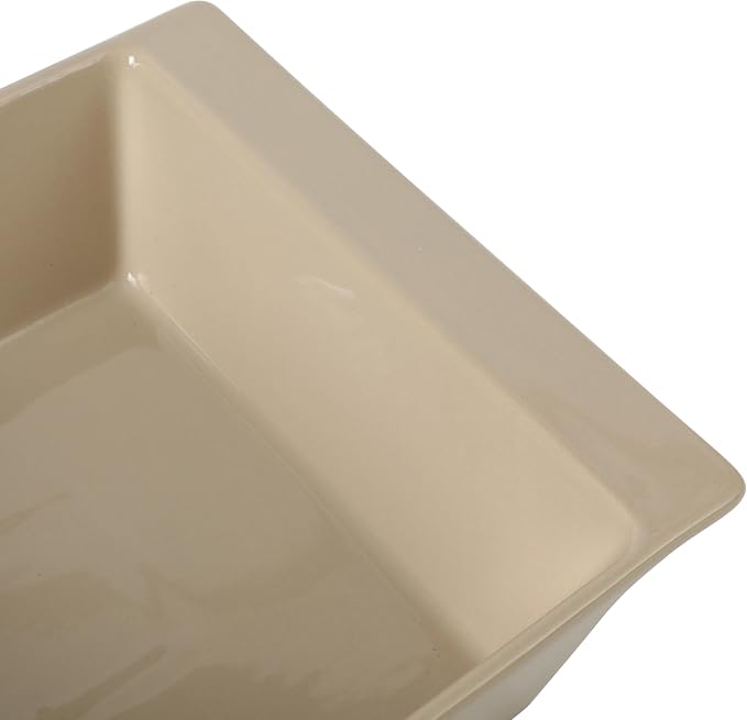 Gibson Elite 2-Quart 10" x 8.5" Stoneware Baking Dish - Image 7