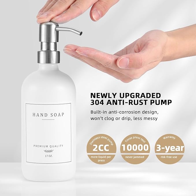 Glass Soap Dispenser - Image 5