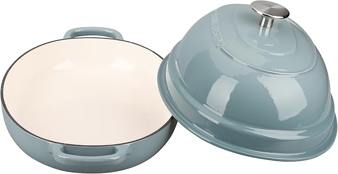 EDGING CASTING Enameled Oval Cast Iron Dutch Oven Pot - Image 5