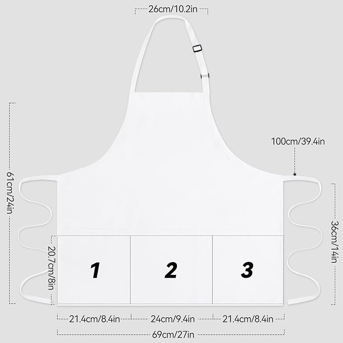 NLUS Kitchen Cooking Apron - Image 2