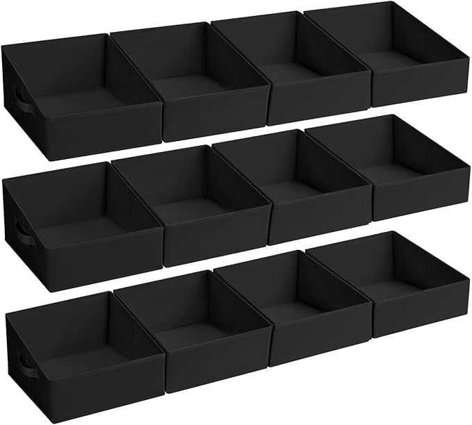 DIMJ Closet Storage Bins 12 Pack by DiMJ