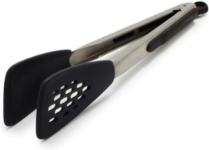 OXO Good Grips Large Silicone Flexible Turner, Stainless Steel & Good Grips - Image 2