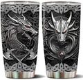 Dragon Viking Gifts for Men 20oz Coffee Cup Drinking Travel Mug