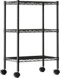 DUMOS 3-Tier Metal Wire Storage Shelves, Adjustable Standing Storage Rack Shelf by DumosLifestyle